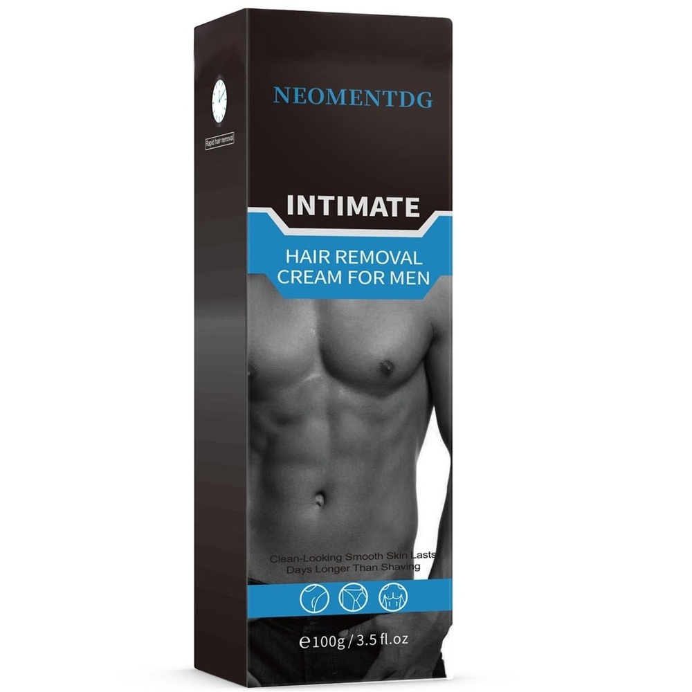 Neomentdg Painless Depilatory for Intimate/Private Areas Hair Removal Men